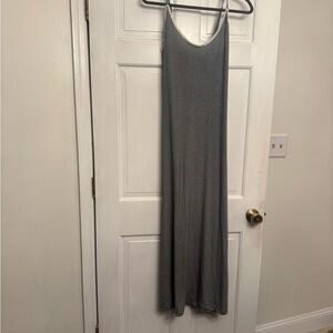 POL Striped black Maxi Dress